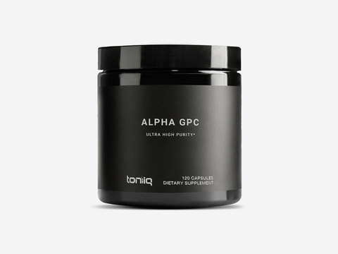 Toniiq Ultra High Purity Alpha GPC Capsules 120