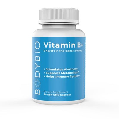 Bodybio Vitamin B+ 90 Caps