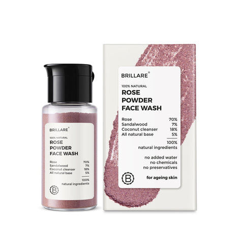 Brillaire Real Rose Face Wash 15Gm