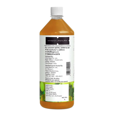 Kapiva Wild Amla Juice 1L (2/pack)
