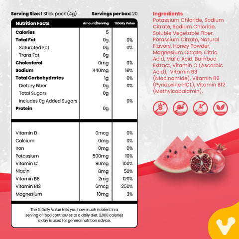 Valeo Hydration Electrolyte+ Multi Flavour Combo