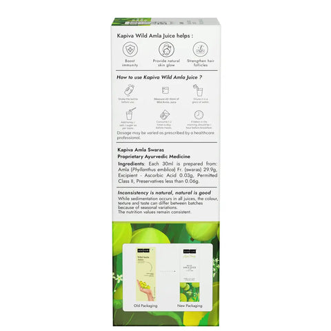 Kapiva Wild Amla Juice 1L (2/pack)