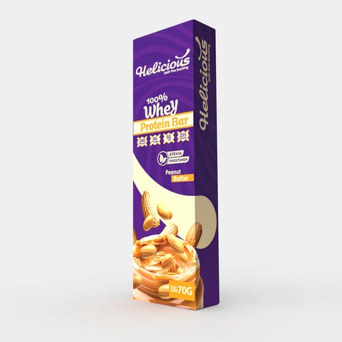 HELICIOUS PEANUT BUTTER PROTEIN BAR 70g