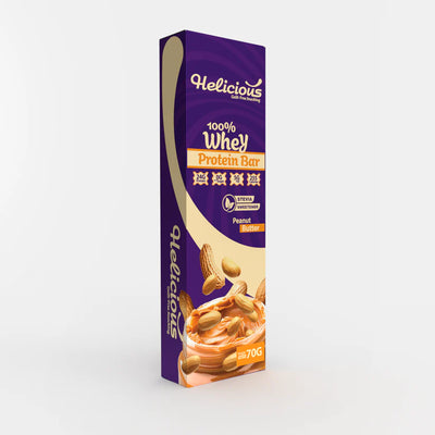 HELICIOUS PEANUT BUTTER PROTEIN BAR 70g