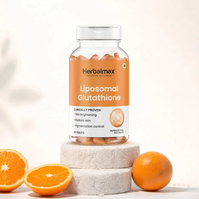 Herbalmax Liposomal Glutathione with Vitamin C - 30Tablets