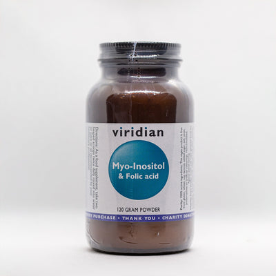 Viridian MyoInositol & Folic Acid Powder 120g