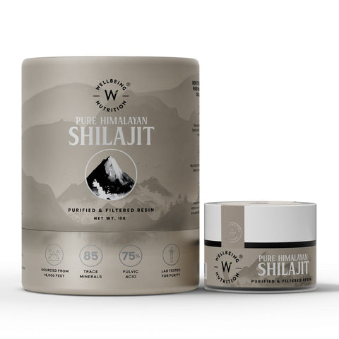 Wellbeing Nutrition Shilajit Silver 10gms
