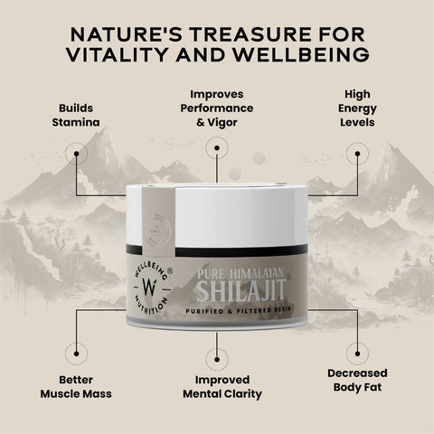 Wellbeing Nutrition Shilajit Silver 10gms