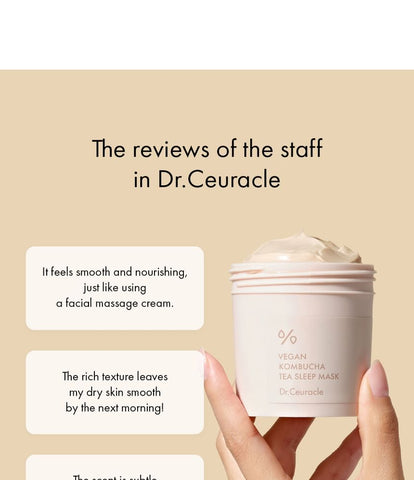 Dr.Ceuracle Vegan Kombucha Tea Sleep Mask 100G