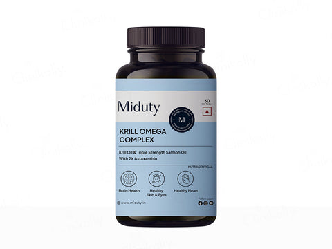 Miduty Antarctic Fish Krill Oil - 60 Softgel