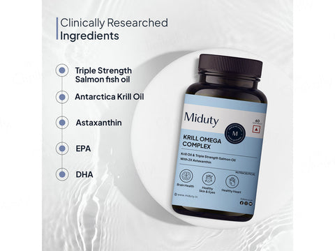 Miduty Antarctic Fish Krill Oil - 60 Softgel