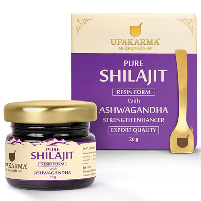 UPAKARMA Shilajit with Ashwagandha Resin 20g