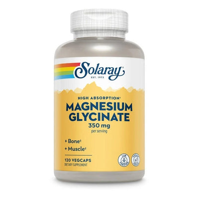Solaray Magnesium Glycinate 350 mg - 120 Capsules