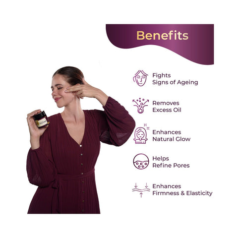 Pilgrim Anti Ageing Red Vine Face Pack & Mask Paste 100g