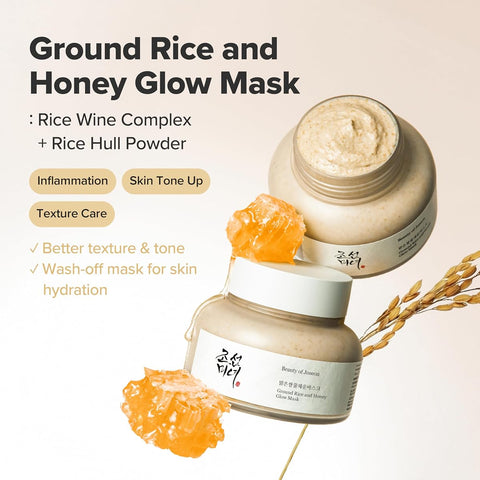 Beauty of Joseon Ground Rice & Honey Glow Mask - Pore Care, 150ml