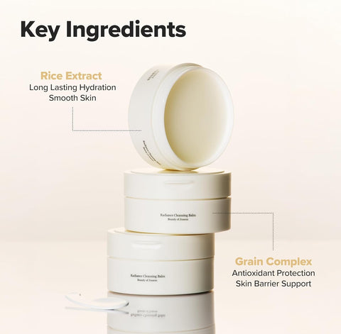 Beauty of Joseon Radiance Cleansing Balm - Makeup Remover & Pore Cleanser for Sensitive Skin, 100ml