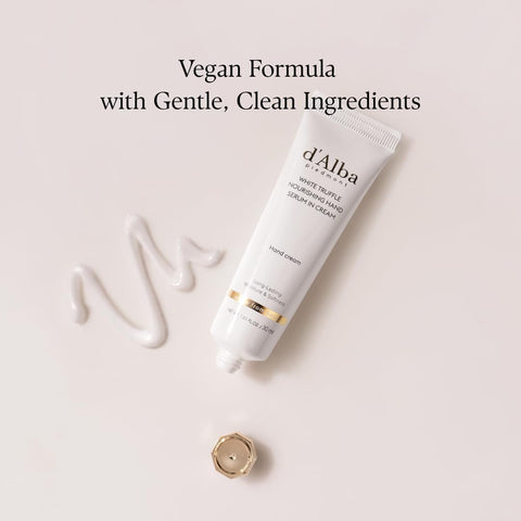 d'Alba White Truffle Hand Serum-in-Cream - Nourishing & Softening - 30ml