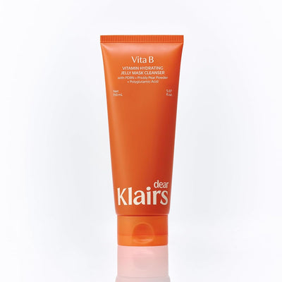 DearKlairs Jelly Cleanser - Hydrating Low-pH Face Wash, Vitamin B, 5.07 Fl Oz