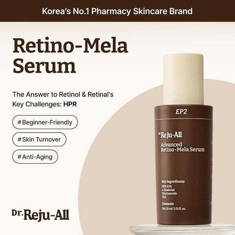 Dr.Reju-All Advanced Skincare System Gift Set - HPR Retinol & PDRN 3-Piece Routine