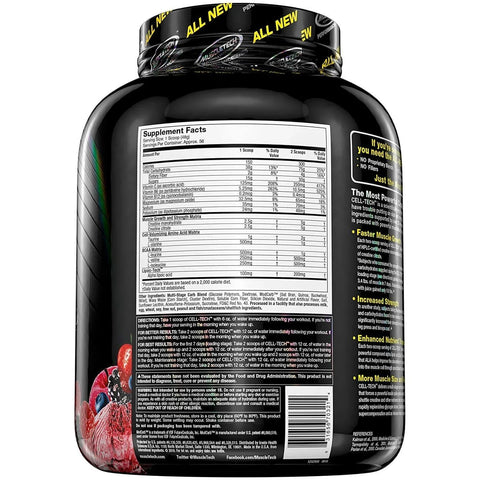 Muscletech Cell Tech Performance 6Lb Fruit Punch