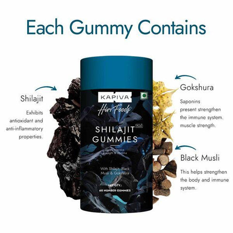 Kapiva Shilajit Gummies 60