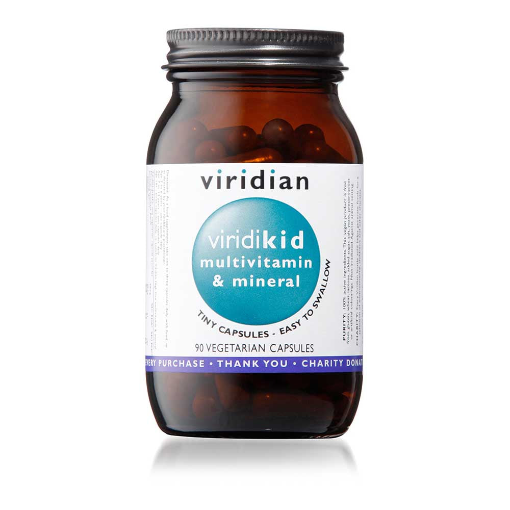 viridian viridiKid Multivitamin & Mineral Mini 90 Veg Caps