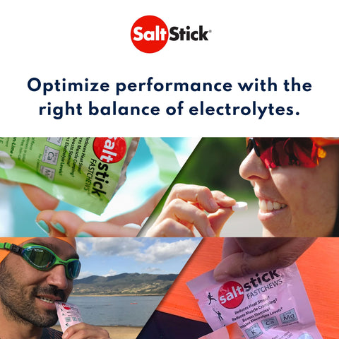 SaltStick Electrolyte Fastchews- Lemon Lime, 60 Tablets