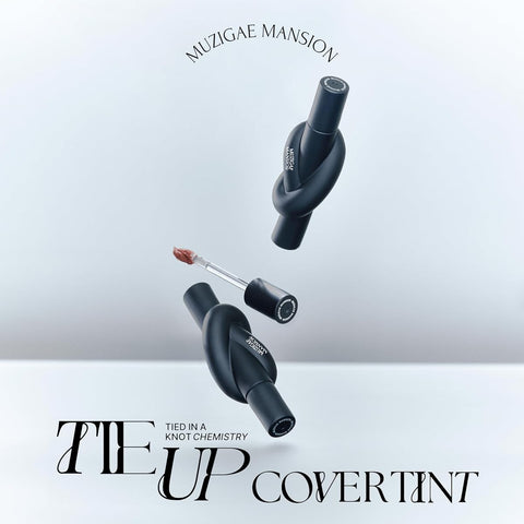 MUZIGAE Mansion Tie-Up Cover Tint - Vegan Soft Matte Gloss, 0.2 oz