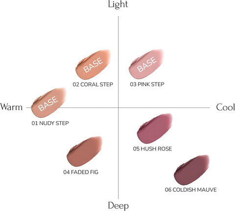 MUZIGAE Mansion Tie-Up Cover Tint - Vegan Soft Matte Gloss, 0.2 oz