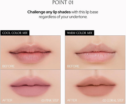 MUZIGAE Mansion Tie-Up Cover Tint - Vegan Soft Matte Gloss, 0.2 oz