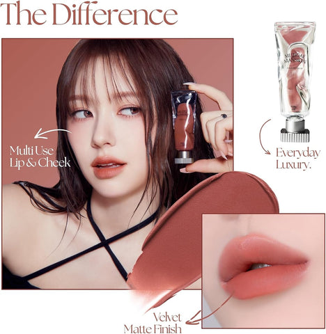 MUZIGAE Mansion Velvet Matte Liquid Lipstick, Waterproof, 6ml