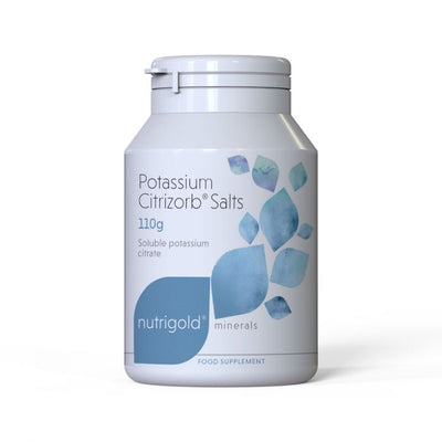 Nutrigold Potassium Citrizorb ® Salts x 110g