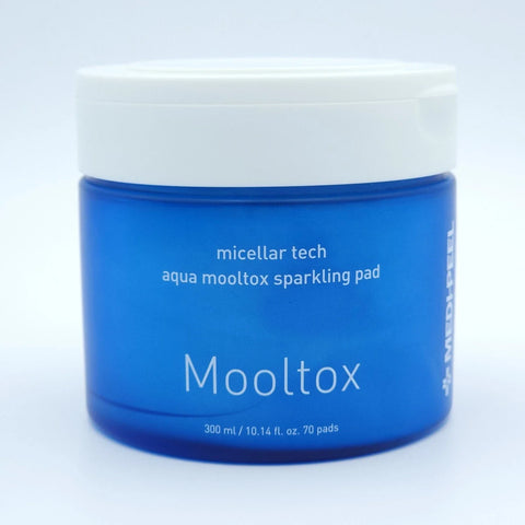 MEDI-PEEL Aqua Mooltox Sparkling Pad 70 pads Smooth K-Beauty 300ml