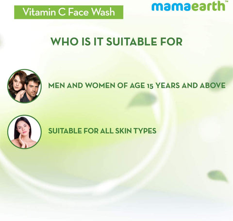 Mamaearth Vitamin C Face Wash for Skin Illumination 100ml