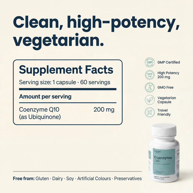 Supplement facts and quality badges