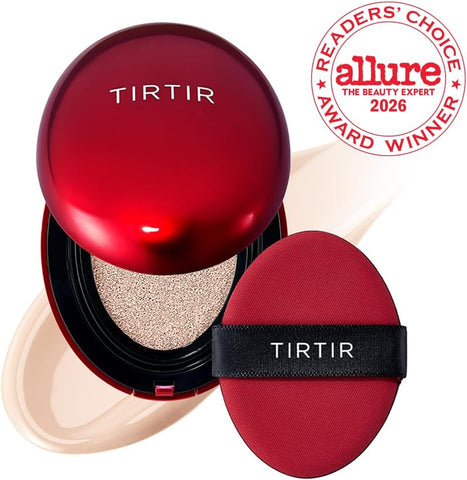 TIRTIR Mask Fit Red Cushion Foundation - Semi-Matte, 15C Fair Porcelain, 18g
