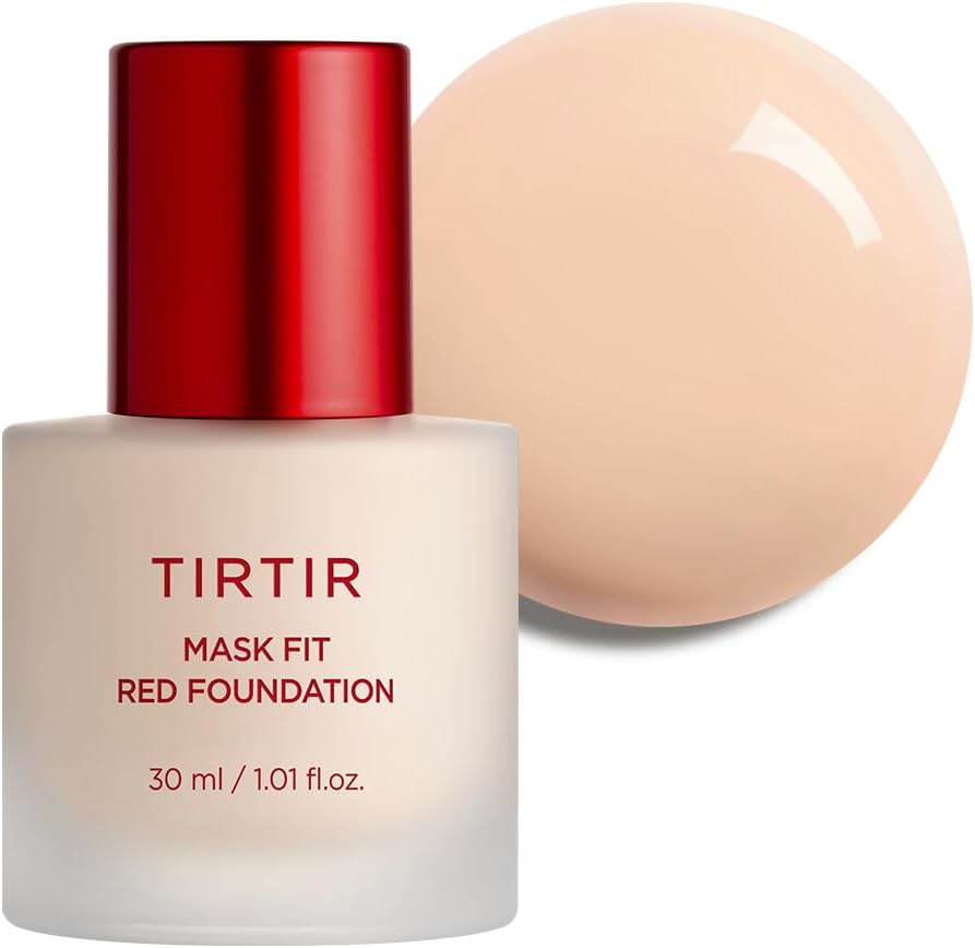TIRTIR Mask Fit Red Foundation - Pore-Blurring, Lightweight 1.01 Fl Oz