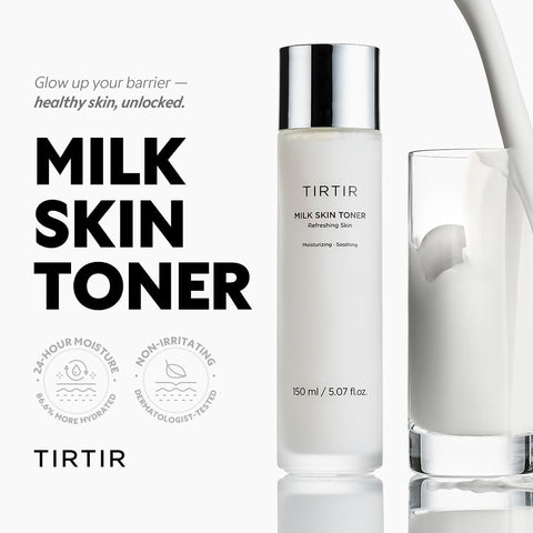 TIRTIR Milk Skin Rice Toner - Niacinamide & Ceramide Enriched, 5.07 fl. oz.