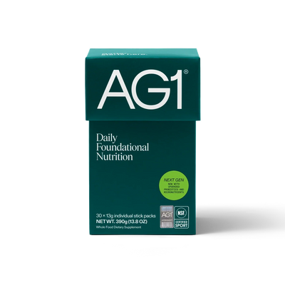 AG1 Daily Greens Powder – Ultimate Daily Whole Food Sourced All in One Greens Supplement Powder