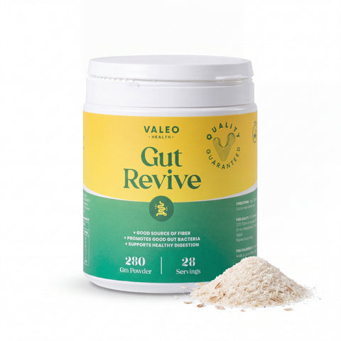 Valeo Gut Revive Prebiotics Probiotics & Fiber Powder - 280 g