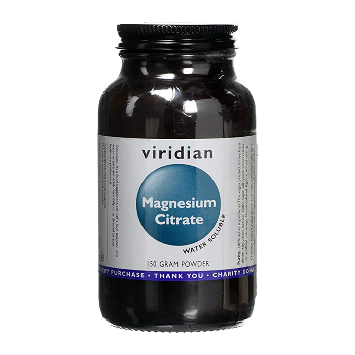 Viridian Magnesium Citrate Powder 150g