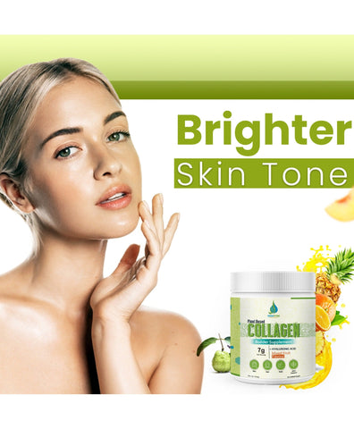 Vedapure Plant Based Skin Collagen Builder Supplement, Mixed Fruit 210g