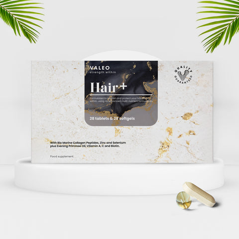 Valeo Hair+, 28 Tabs & 28 Softgels Buy 1 Get 1 Free