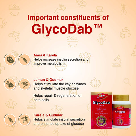 Dabur GlycoDab Tablets 60