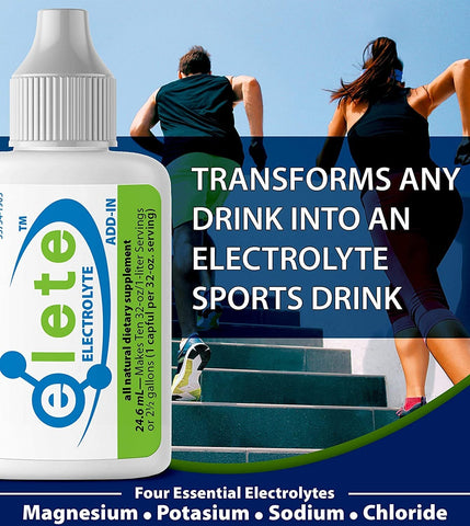ELETE Electrolytes Hydration Drops- Zero Calories and Zero Sugar