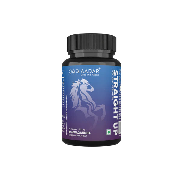 AADAR Straight Up Capsule for Men Erectile Dysfunction (60 Capsules)